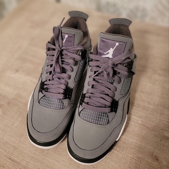 Air Jordan 4 Retro Cool Grey, Size 9 Men's - Picture 4 of 5